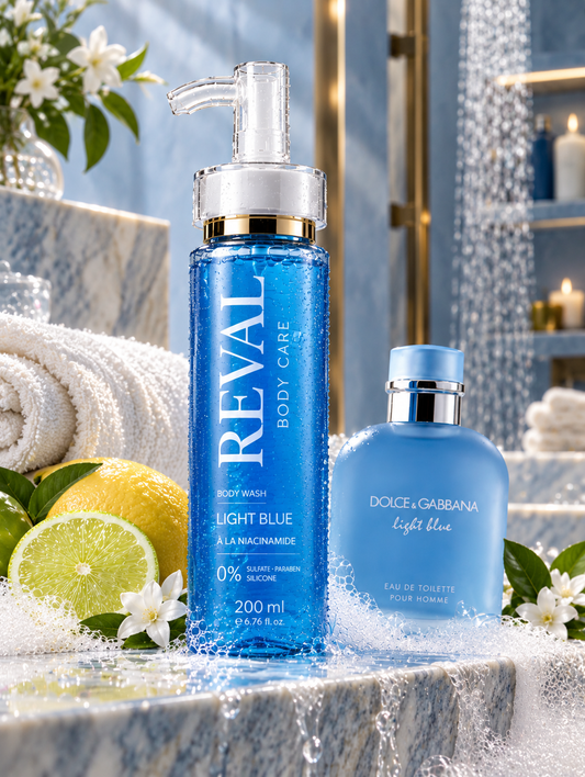 REVAL Gel Douche Parfumé - Light Blue