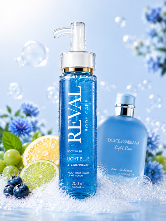 REVAL Gel Douche Parfumé - Light Blue