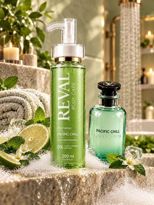 REVAL Gel Douche Parfumé - Pacific Chill